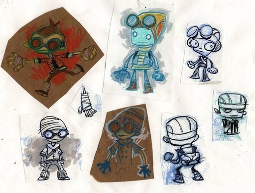 Psychonauts - Concept Art